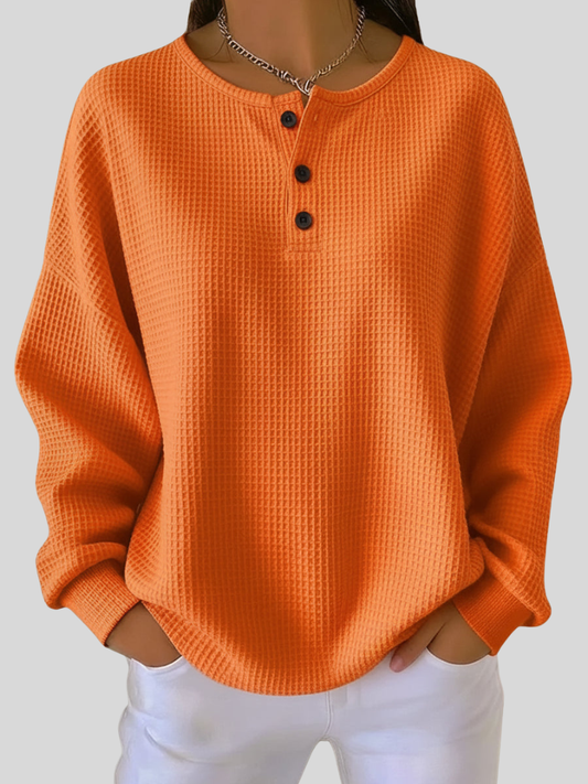 Bettina | Felpa Henley Casual