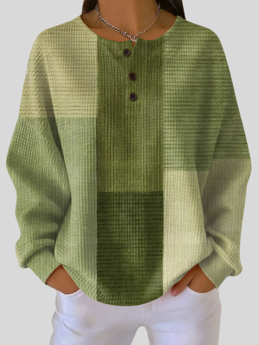 Fiorenza | Felpa Henley, Verde