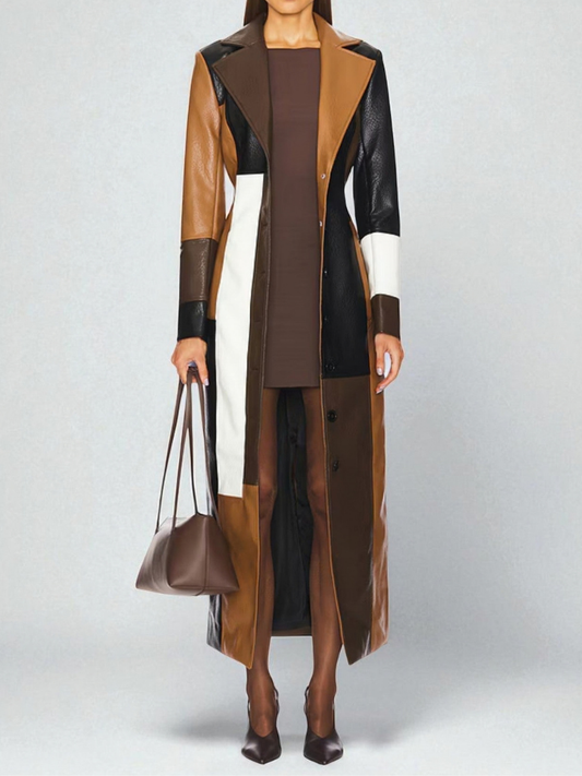 Alisa | Cappotto con stampa mosaico