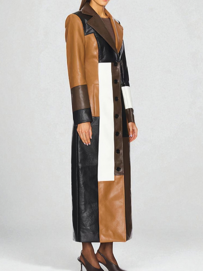 Alisa | Cappotto con stampa mosaico