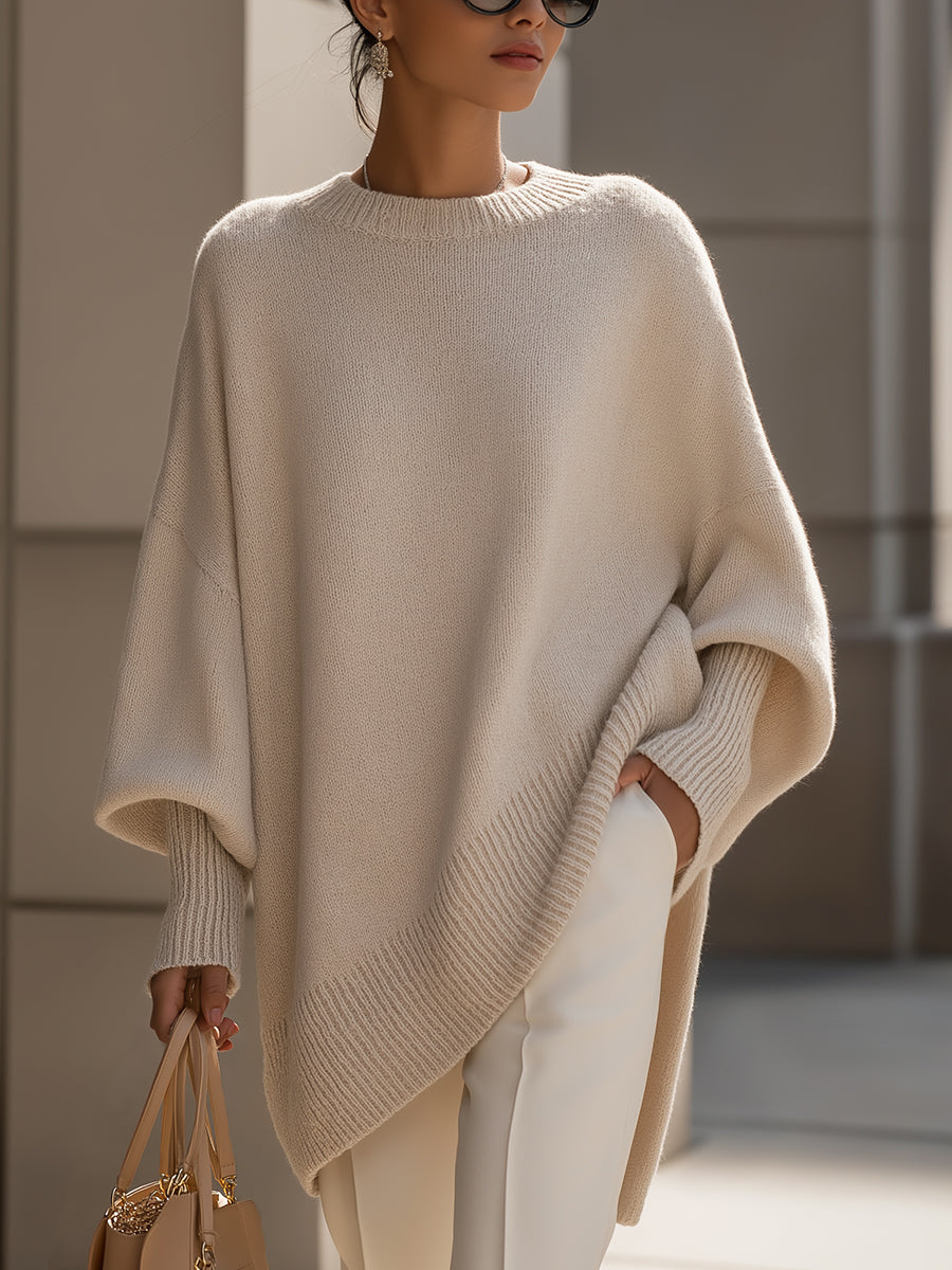 Enrica | Maglione Oversize a Coste Morbide
