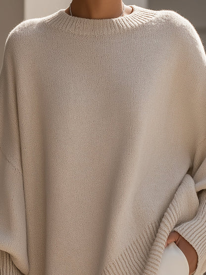 Enrica | Maglione Oversize a Coste Morbide