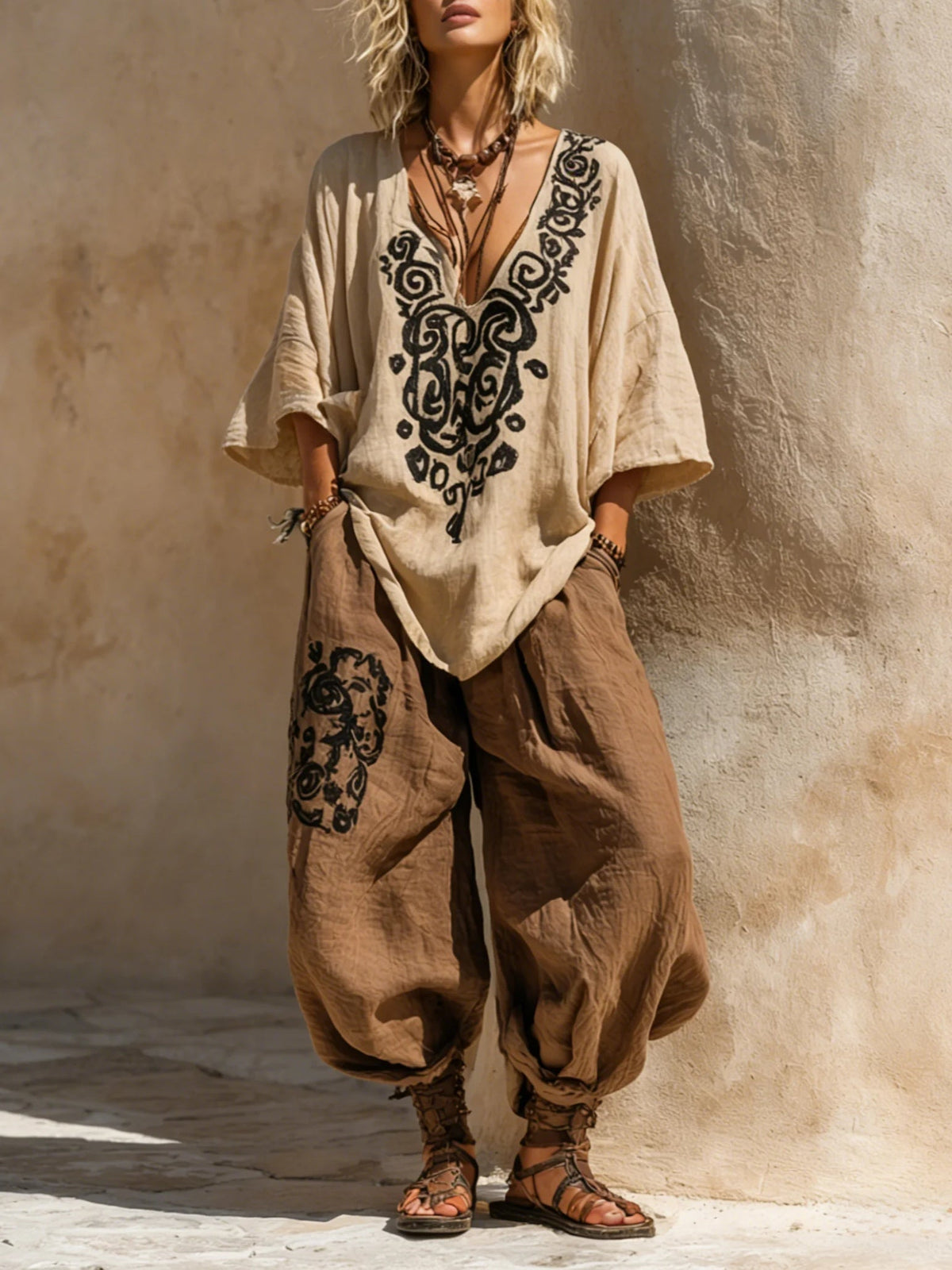 Stella | Set di Stampa Artistica Nomade Bohemien in Tre Pezzi
