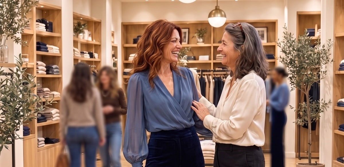 Il Capo Giusto, due donne in boutique