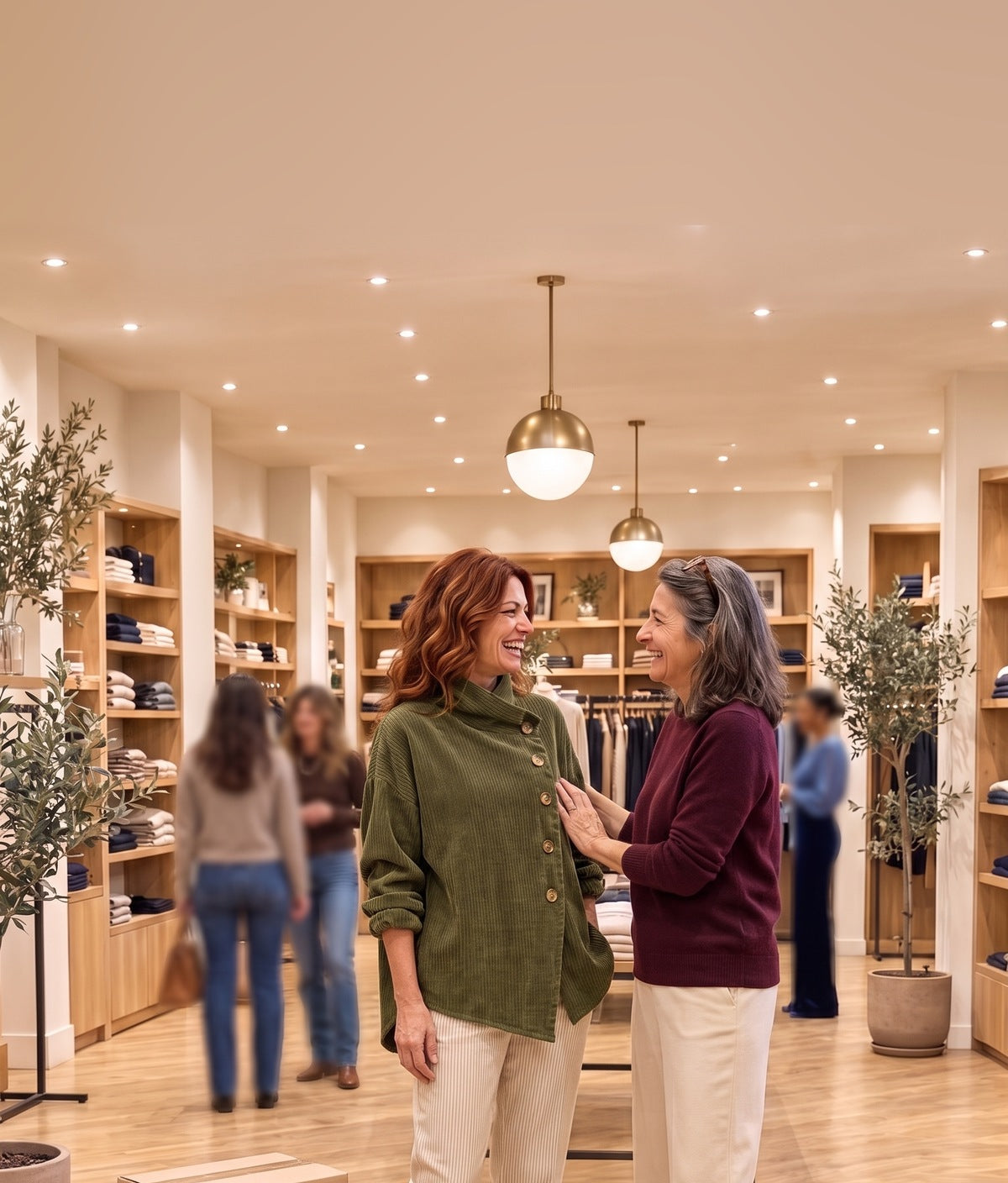 Elena e Valentina in boutique, Novità